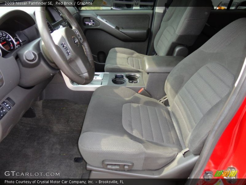Red Brick / Graphite 2009 Nissan Pathfinder SE