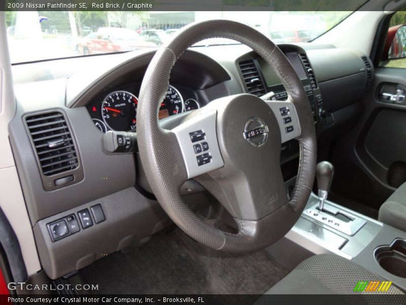 Red Brick / Graphite 2009 Nissan Pathfinder SE