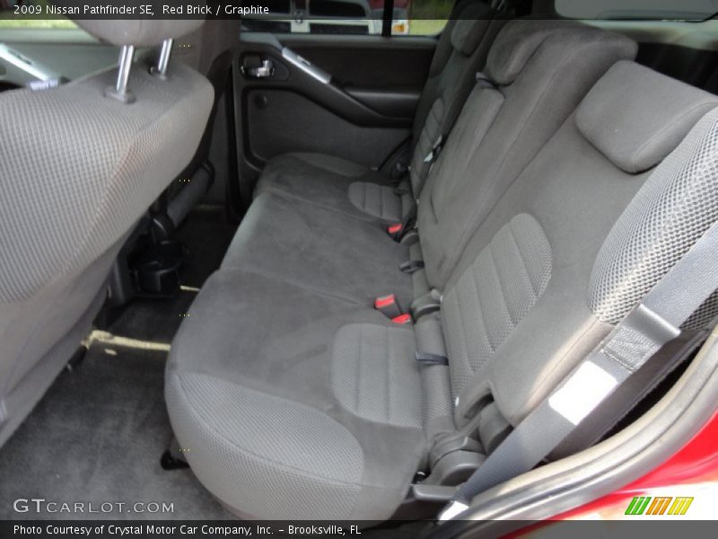 Red Brick / Graphite 2009 Nissan Pathfinder SE