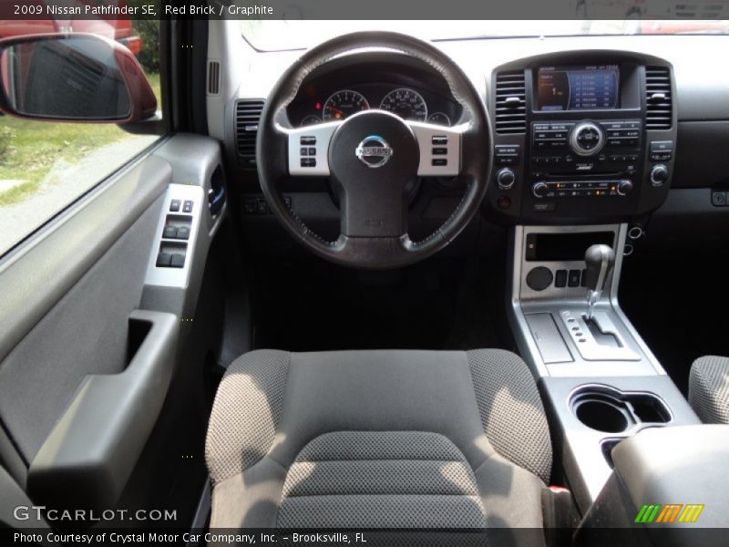 Red Brick / Graphite 2009 Nissan Pathfinder SE