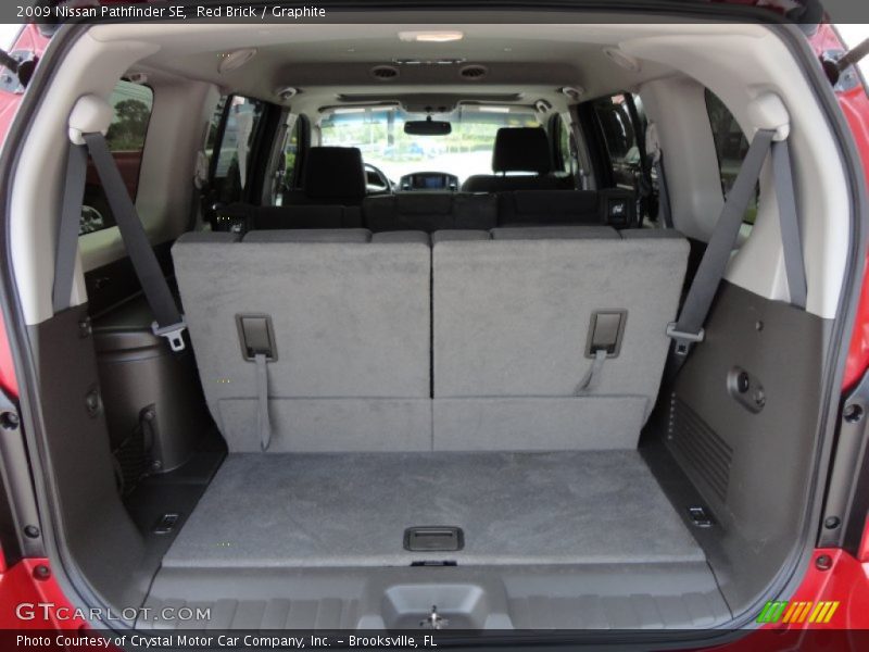 Red Brick / Graphite 2009 Nissan Pathfinder SE