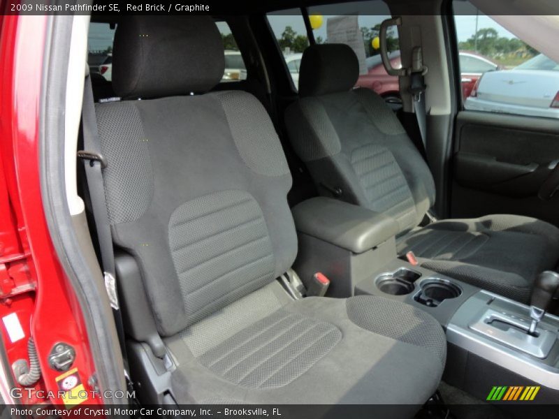 Red Brick / Graphite 2009 Nissan Pathfinder SE