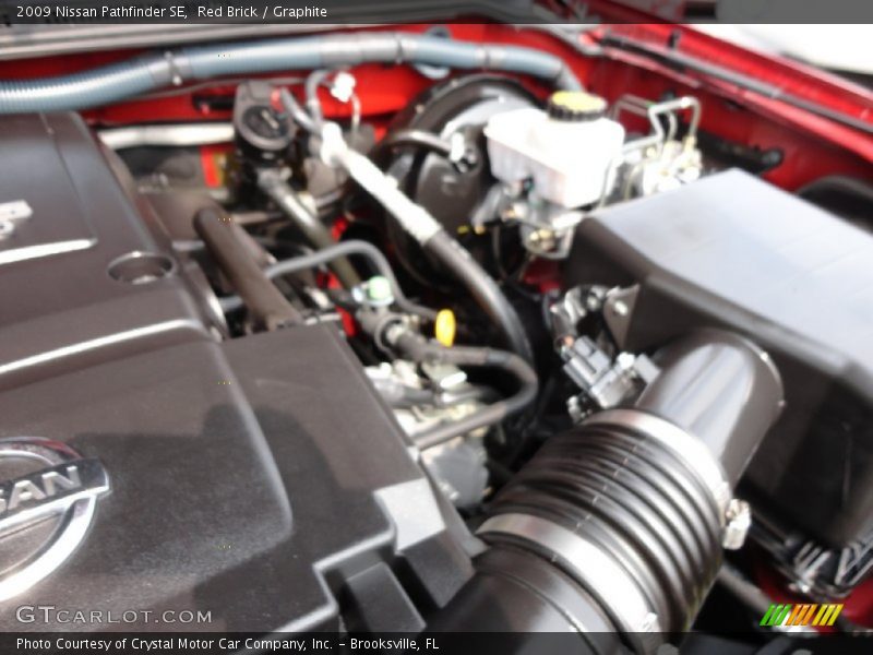Red Brick / Graphite 2009 Nissan Pathfinder SE