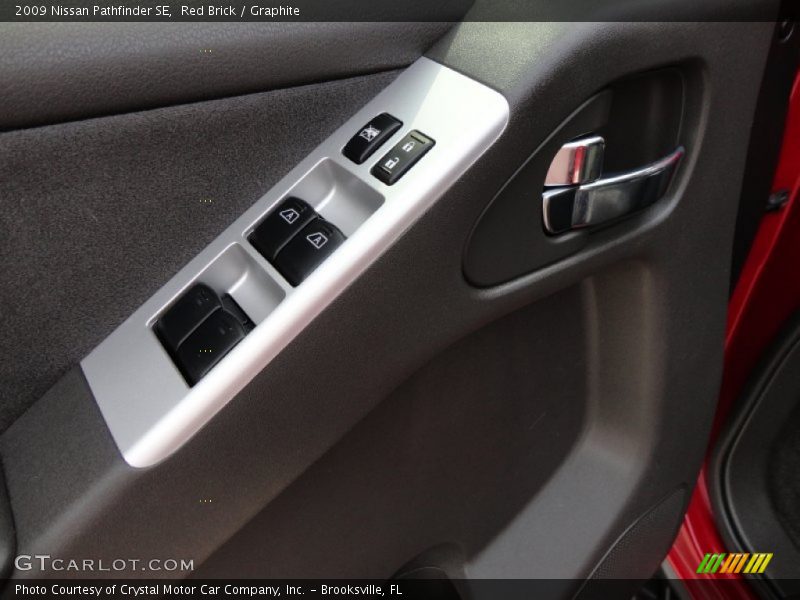 Red Brick / Graphite 2009 Nissan Pathfinder SE