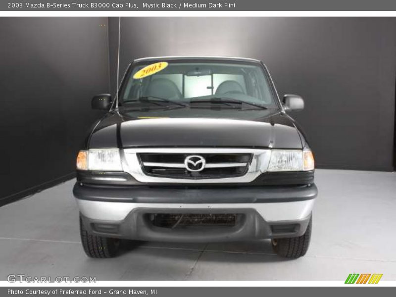 Mystic Black / Medium Dark Flint 2003 Mazda B-Series Truck B3000 Cab Plus