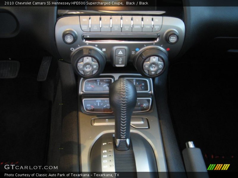 Controls of 2010 Camaro SS Hennessey HPE600 Supercharged Coupe