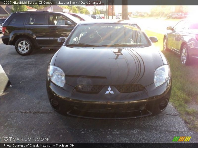 Kalapana Black / Dark Charcoal 2007 Mitsubishi Eclipse GS Coupe