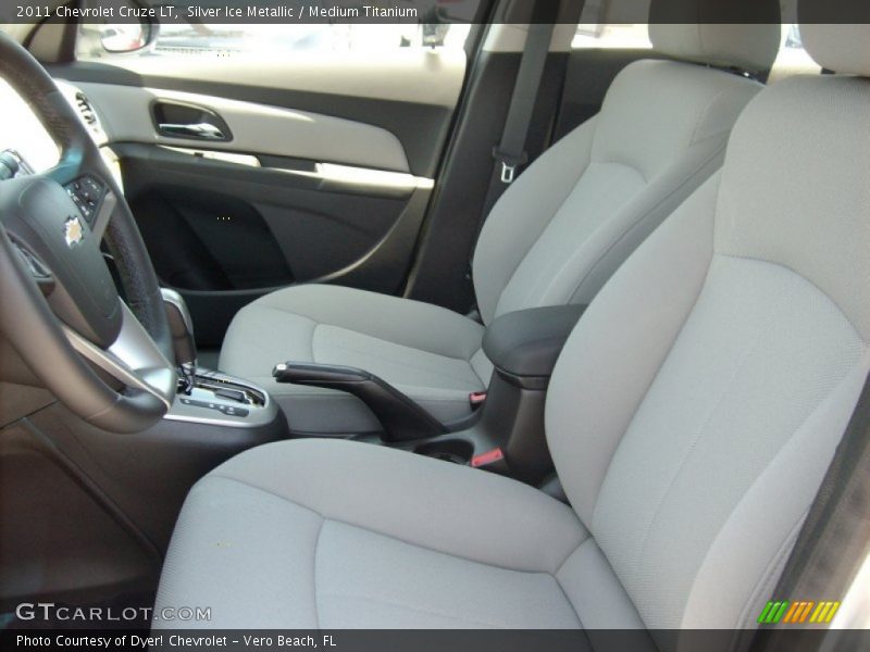 Silver Ice Metallic / Medium Titanium 2011 Chevrolet Cruze LT