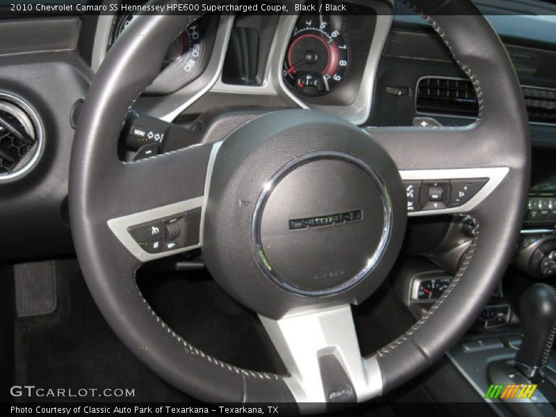 Black / Black 2010 Chevrolet Camaro SS Hennessey HPE600 Supercharged Coupe