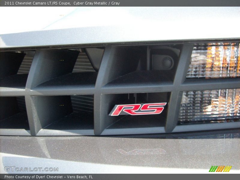 Cyber Gray Metallic / Gray 2011 Chevrolet Camaro LT/RS Coupe