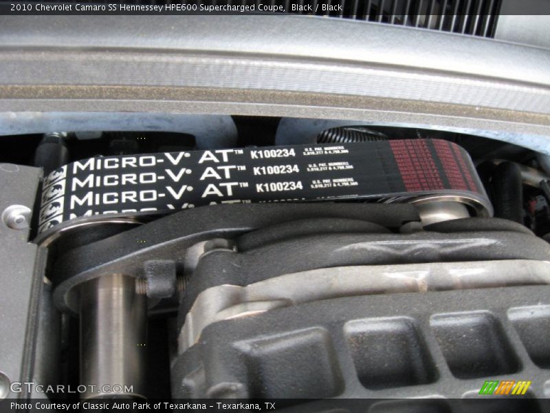  2010 Camaro SS Hennessey HPE600 Supercharged Coupe Engine - 6.2 Liter Eaton TVS2300 Supercharged OHV 16-Valve V8
