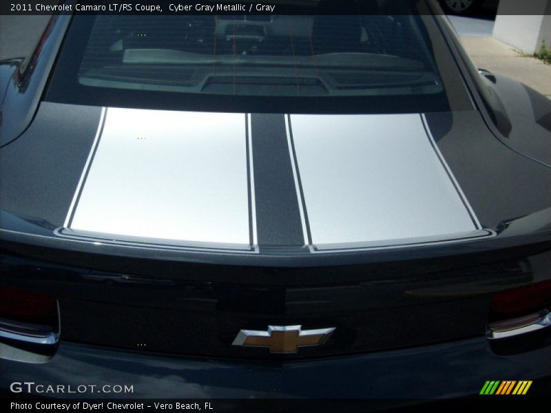 Cyber Gray Metallic / Gray 2011 Chevrolet Camaro LT/RS Coupe