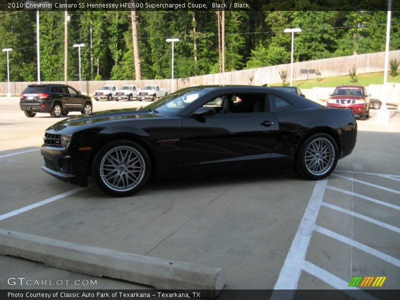  2010 Camaro SS Hennessey HPE600 Supercharged Coupe Black