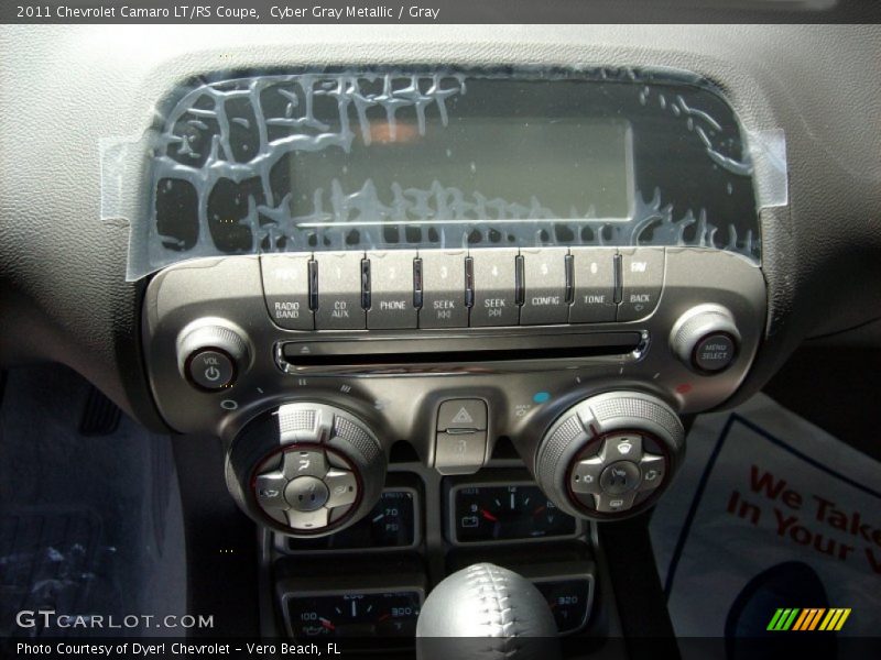 Cyber Gray Metallic / Gray 2011 Chevrolet Camaro LT/RS Coupe