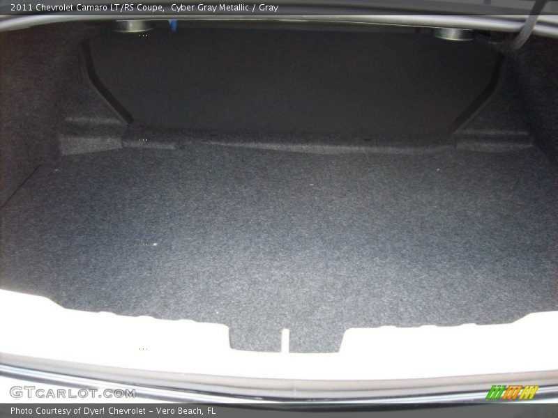 Cyber Gray Metallic / Gray 2011 Chevrolet Camaro LT/RS Coupe