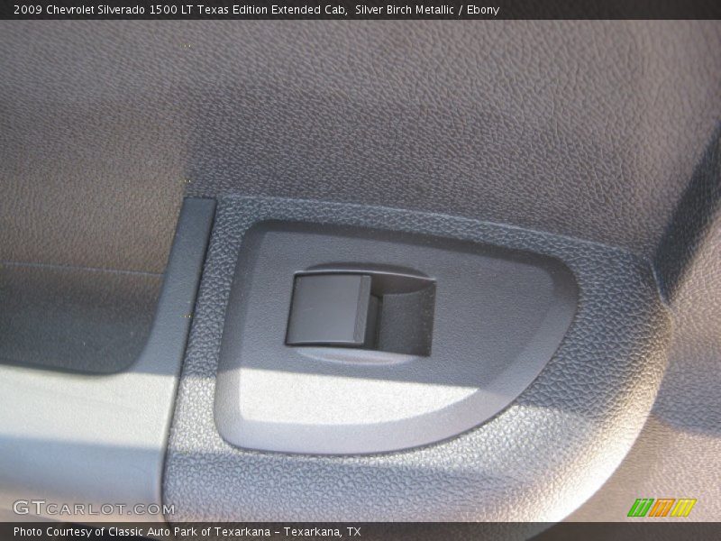 Silver Birch Metallic / Ebony 2009 Chevrolet Silverado 1500 LT Texas Edition Extended Cab