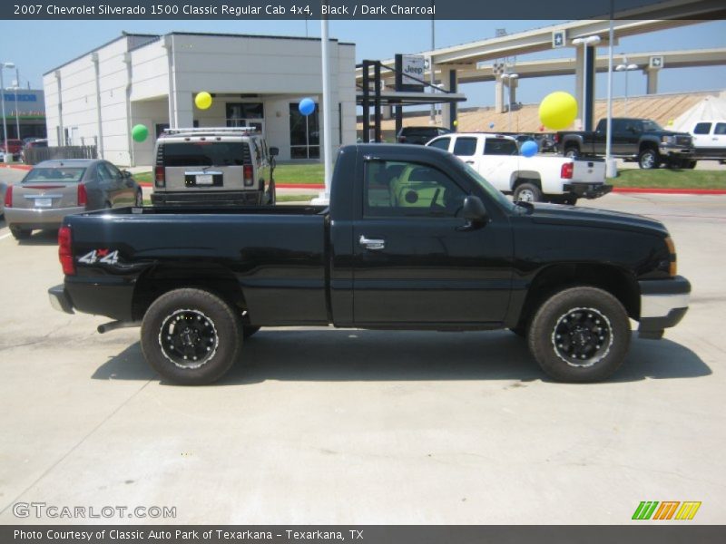 Black / Dark Charcoal 2007 Chevrolet Silverado 1500 Classic Regular Cab 4x4