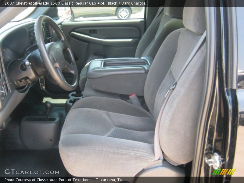 Black / Dark Charcoal 2007 Chevrolet Silverado 1500 Classic Regular Cab 4x4