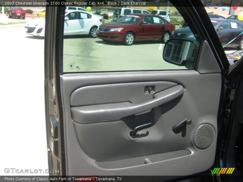 Black / Dark Charcoal 2007 Chevrolet Silverado 1500 Classic Regular Cab 4x4