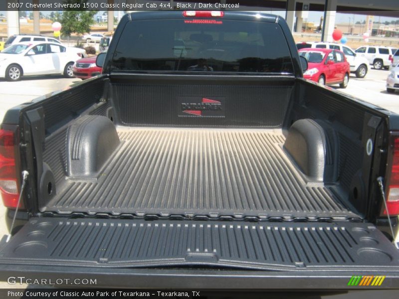 Black / Dark Charcoal 2007 Chevrolet Silverado 1500 Classic Regular Cab 4x4