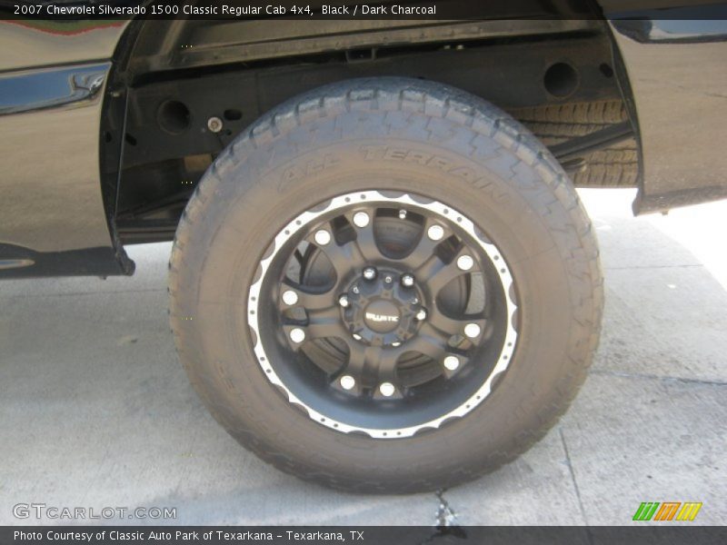 Black / Dark Charcoal 2007 Chevrolet Silverado 1500 Classic Regular Cab 4x4