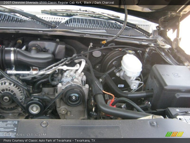 Black / Dark Charcoal 2007 Chevrolet Silverado 1500 Classic Regular Cab 4x4