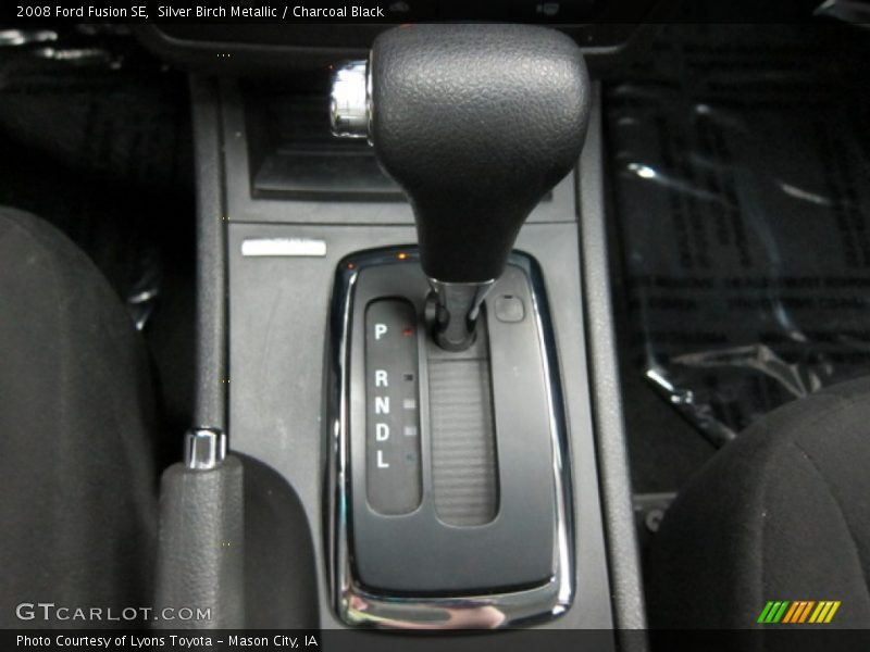 Silver Birch Metallic / Charcoal Black 2008 Ford Fusion SE