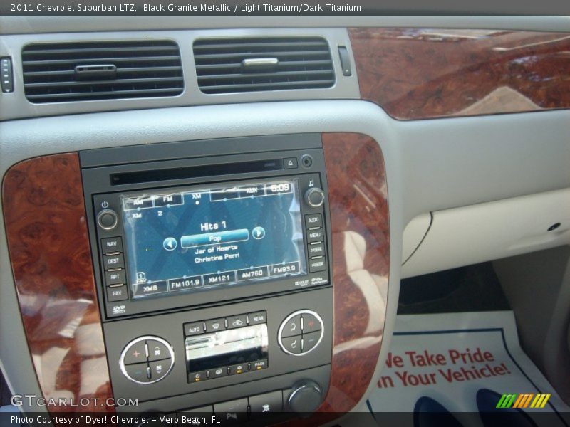 Controls of 2011 Suburban LTZ