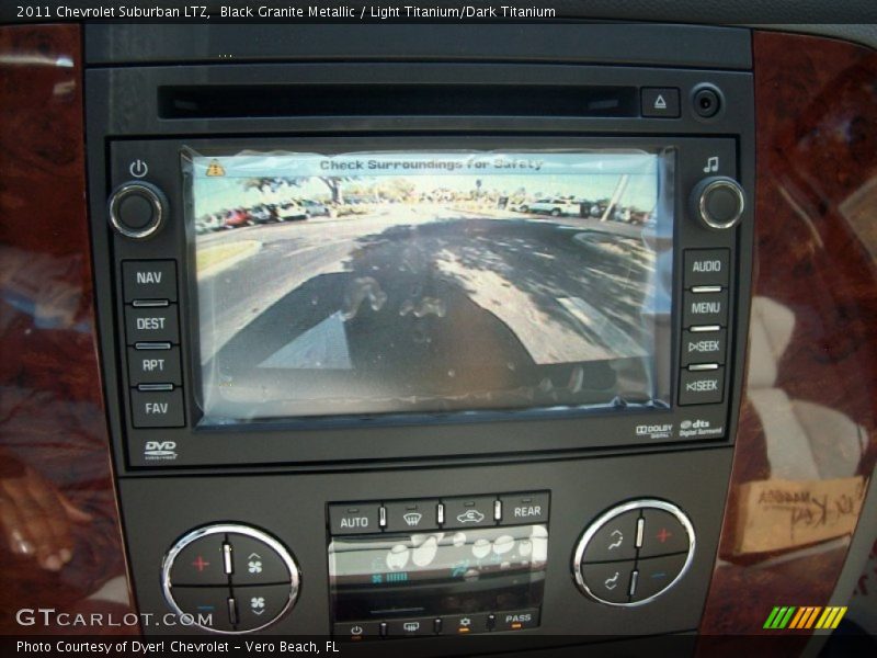 Black Granite Metallic / Light Titanium/Dark Titanium 2011 Chevrolet Suburban LTZ