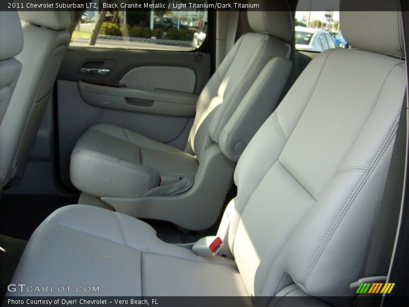 Black Granite Metallic / Light Titanium/Dark Titanium 2011 Chevrolet Suburban LTZ