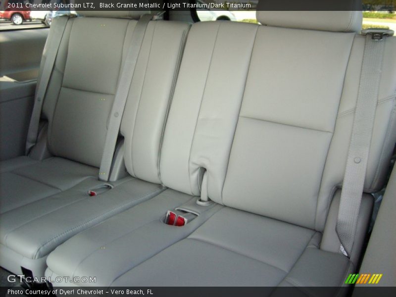 Black Granite Metallic / Light Titanium/Dark Titanium 2011 Chevrolet Suburban LTZ