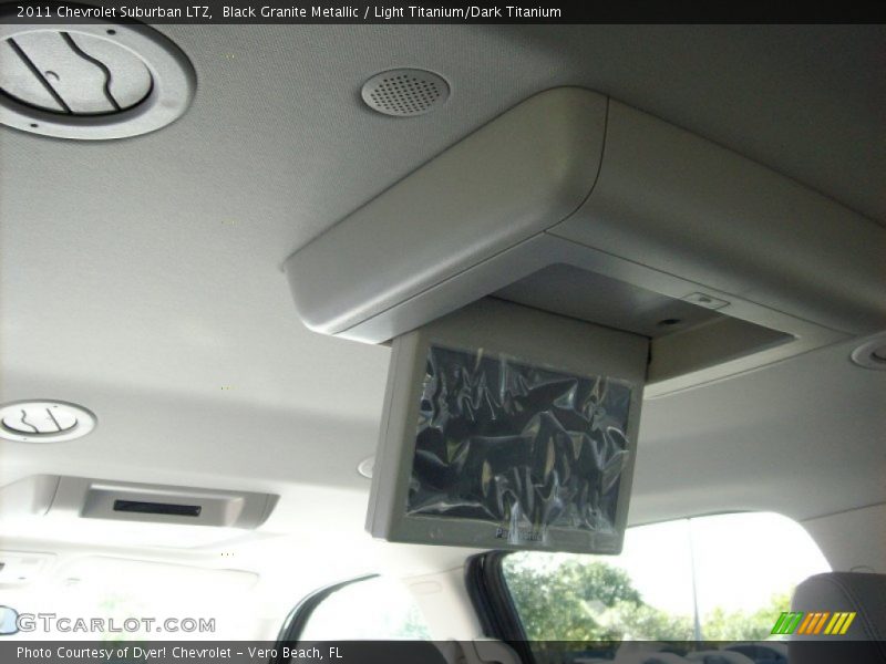 Black Granite Metallic / Light Titanium/Dark Titanium 2011 Chevrolet Suburban LTZ