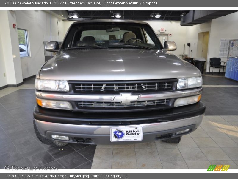 Light Pewter Metallic / Graphite 2000 Chevrolet Silverado 1500 Z71 Extended Cab 4x4