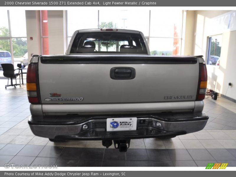 Light Pewter Metallic / Graphite 2000 Chevrolet Silverado 1500 Z71 Extended Cab 4x4