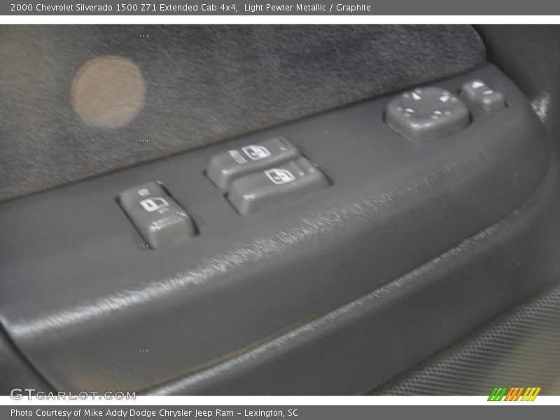 Light Pewter Metallic / Graphite 2000 Chevrolet Silverado 1500 Z71 Extended Cab 4x4