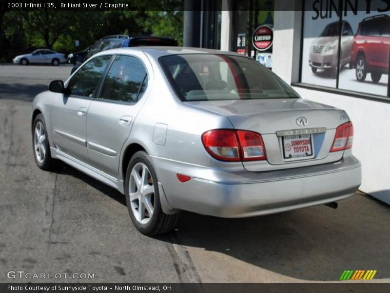 Brilliant Silver / Graphite 2003 Infiniti I 35