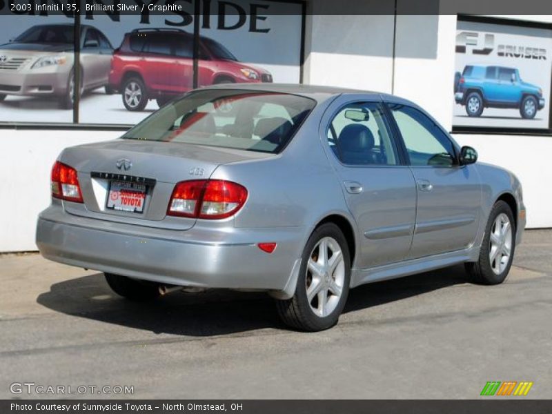 Brilliant Silver / Graphite 2003 Infiniti I 35