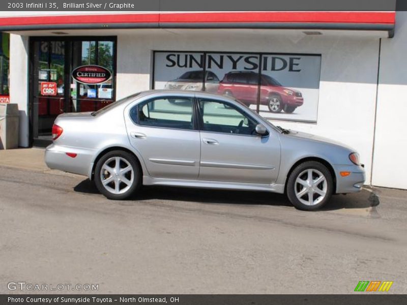 Brilliant Silver / Graphite 2003 Infiniti I 35