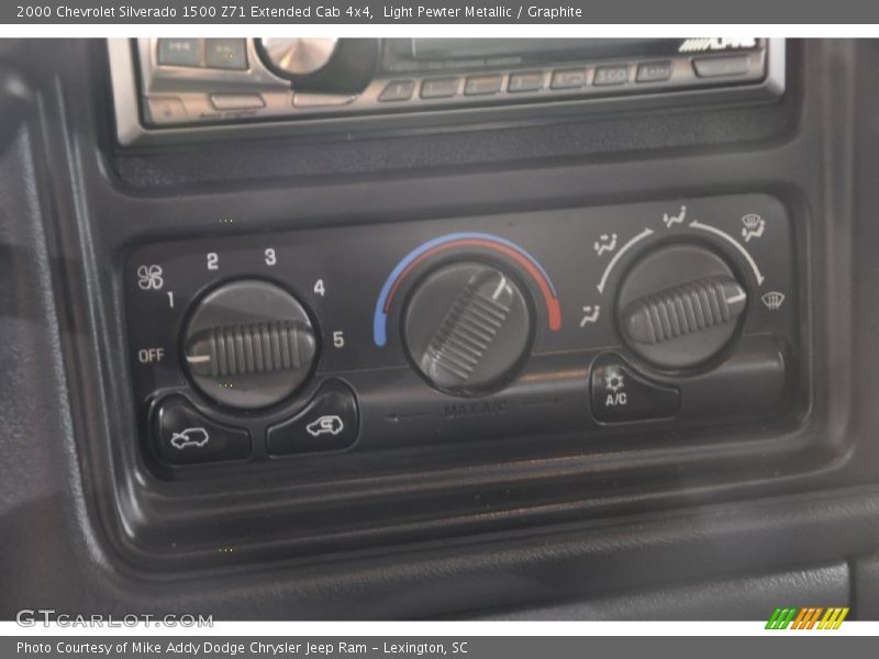 Light Pewter Metallic / Graphite 2000 Chevrolet Silverado 1500 Z71 Extended Cab 4x4