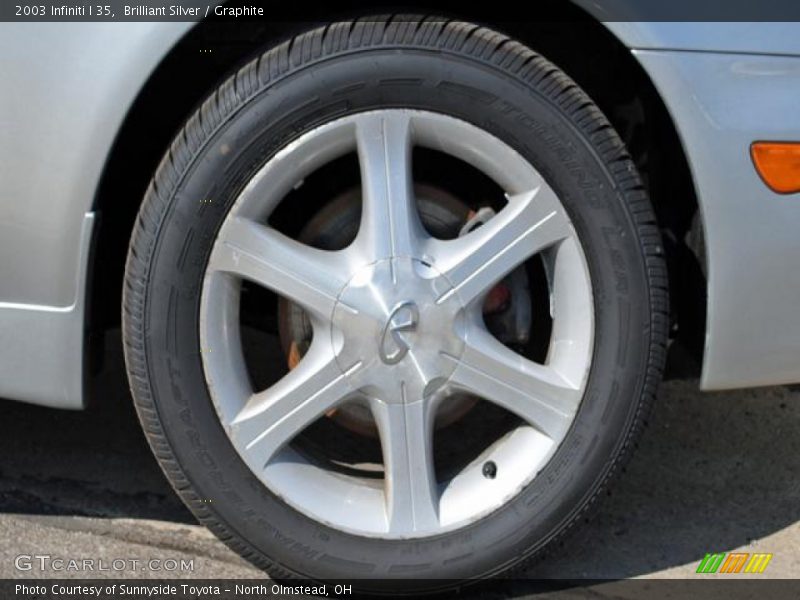 Brilliant Silver / Graphite 2003 Infiniti I 35
