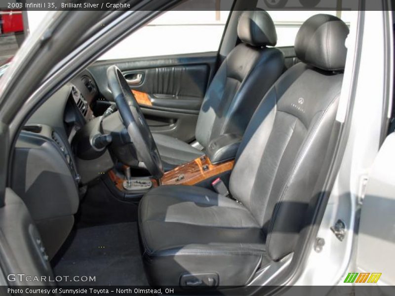 Brilliant Silver / Graphite 2003 Infiniti I 35