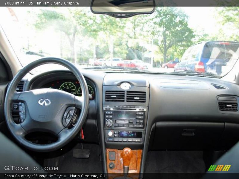 Brilliant Silver / Graphite 2003 Infiniti I 35