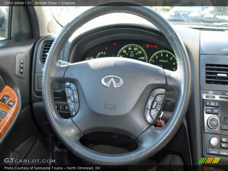 Brilliant Silver / Graphite 2003 Infiniti I 35