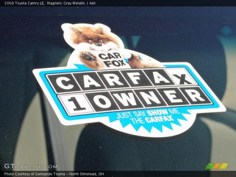 Magnetic Gray Metallic / Ash 2009 Toyota Camry LE