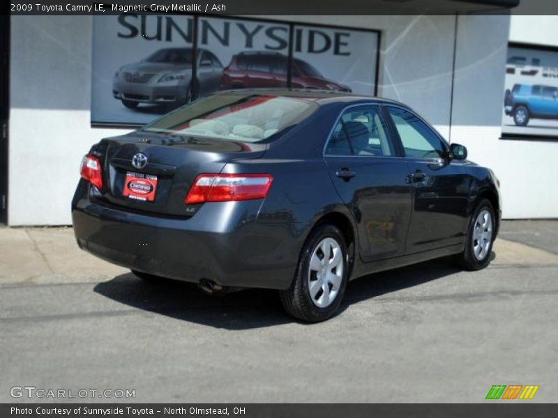 Magnetic Gray Metallic / Ash 2009 Toyota Camry LE