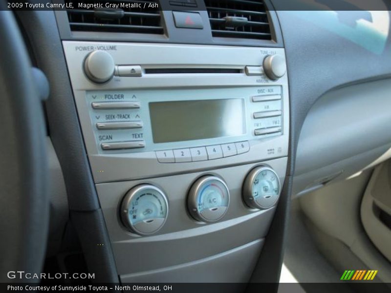 Magnetic Gray Metallic / Ash 2009 Toyota Camry LE