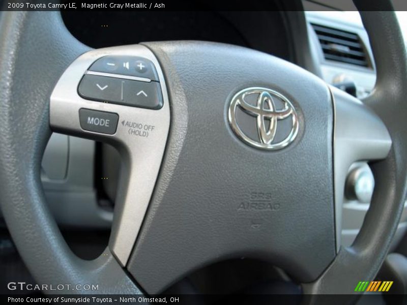 Magnetic Gray Metallic / Ash 2009 Toyota Camry LE