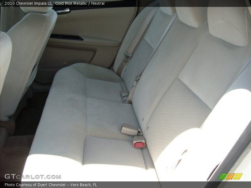Gold Mist Metallic / Neutral 2010 Chevrolet Impala LS