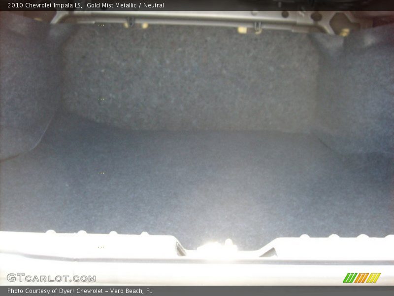 Gold Mist Metallic / Neutral 2010 Chevrolet Impala LS