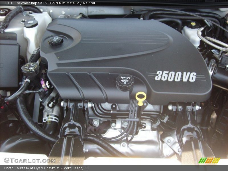 Gold Mist Metallic / Neutral 2010 Chevrolet Impala LS